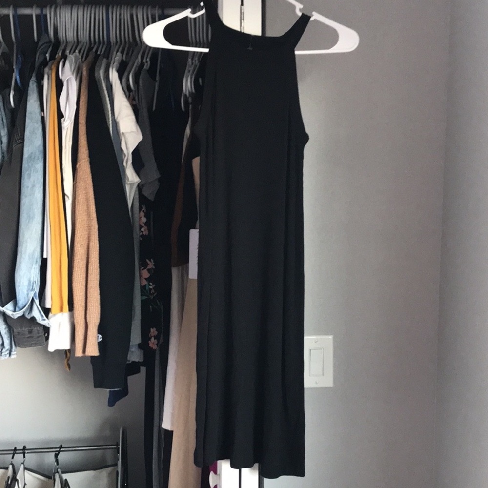 Madewell Black Knit Tank Dress, NWOT